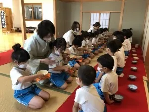 茶道教室③がありました（７月４日）