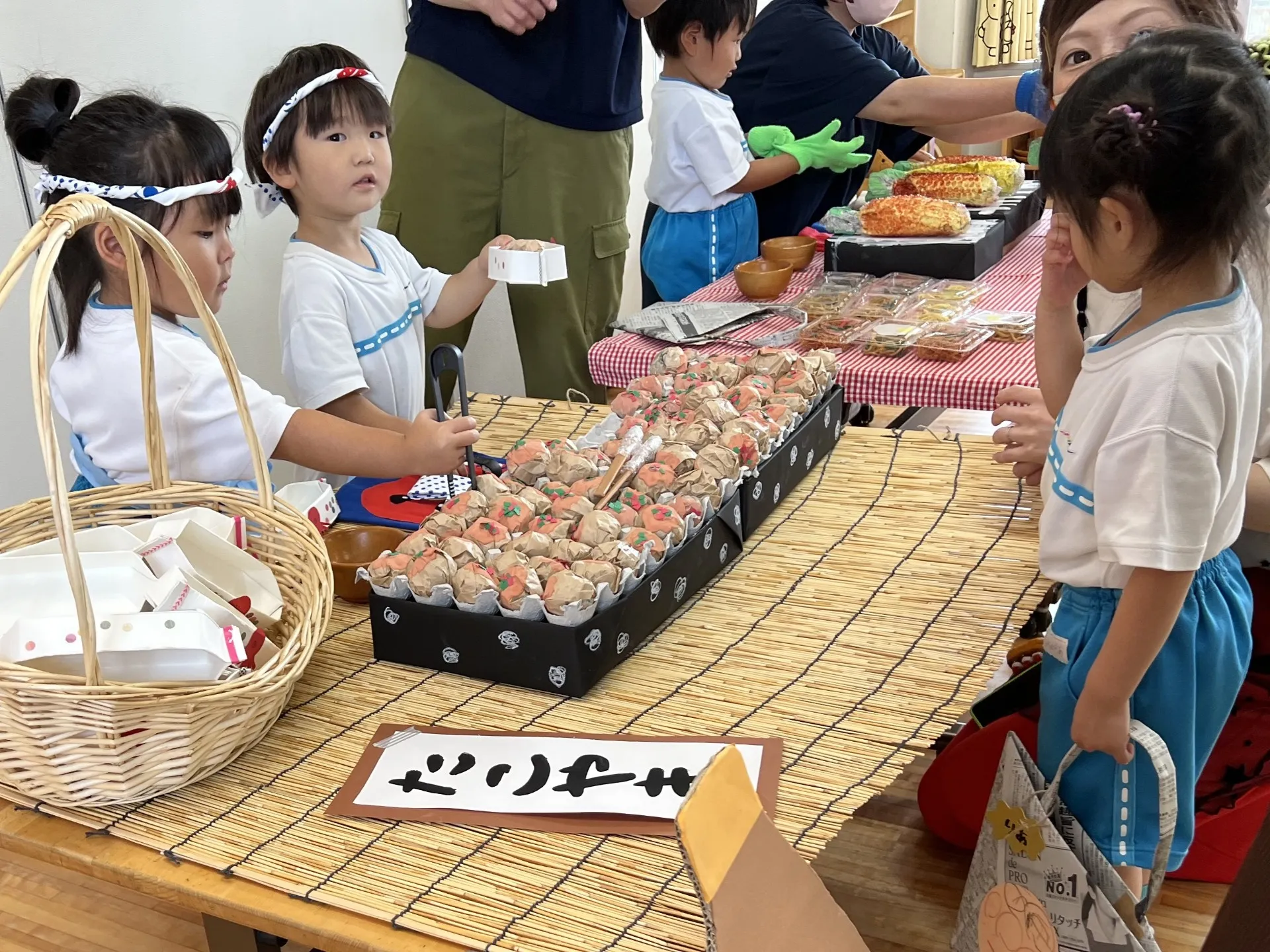 保育参観（年少組）がありました（7月15日）