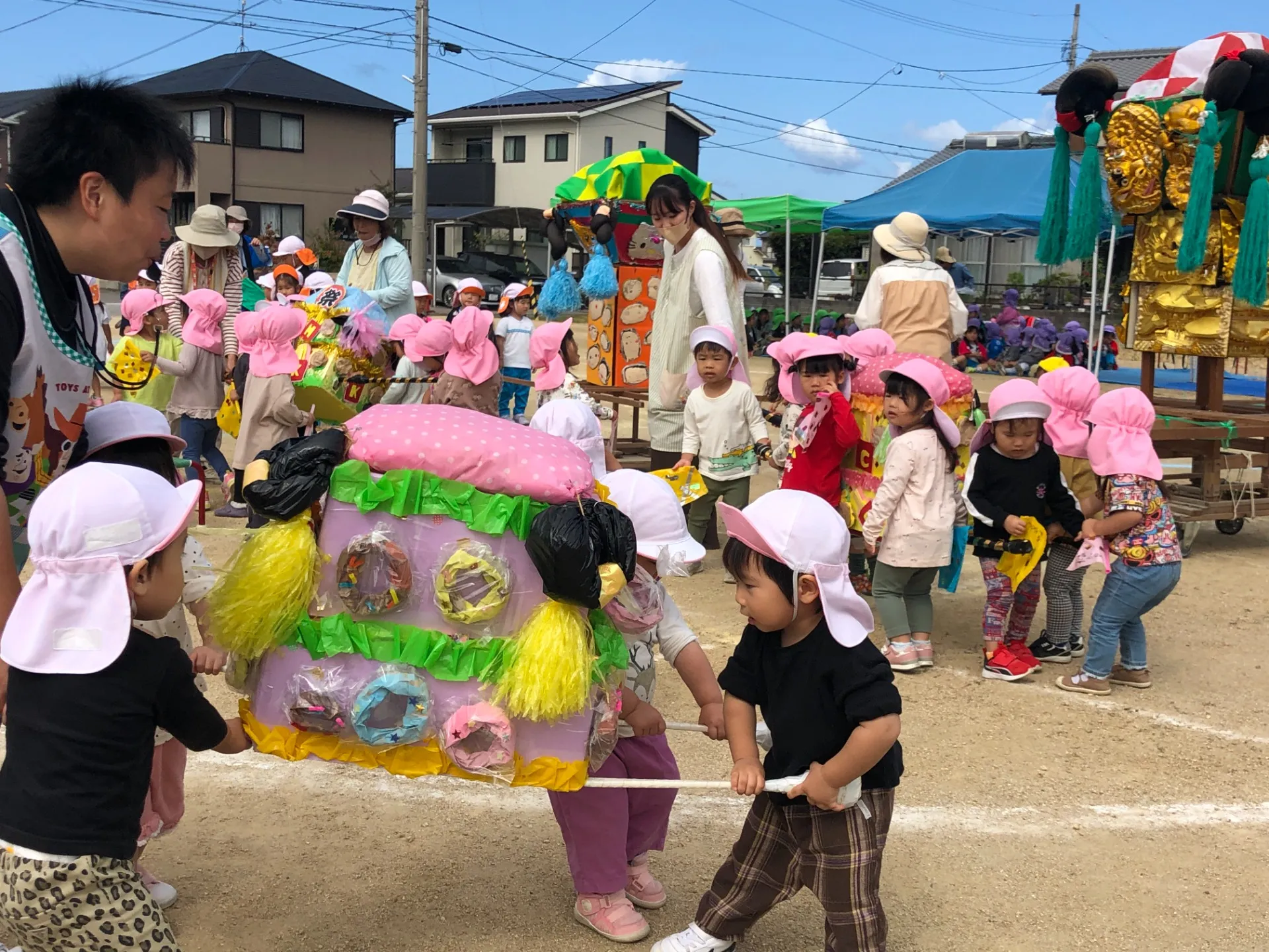 お祭りごっこ（10月12日）