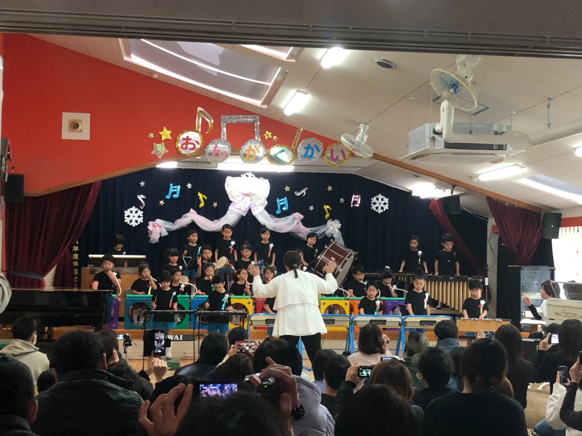 めぐみ音楽会（２月３日、幼児組）