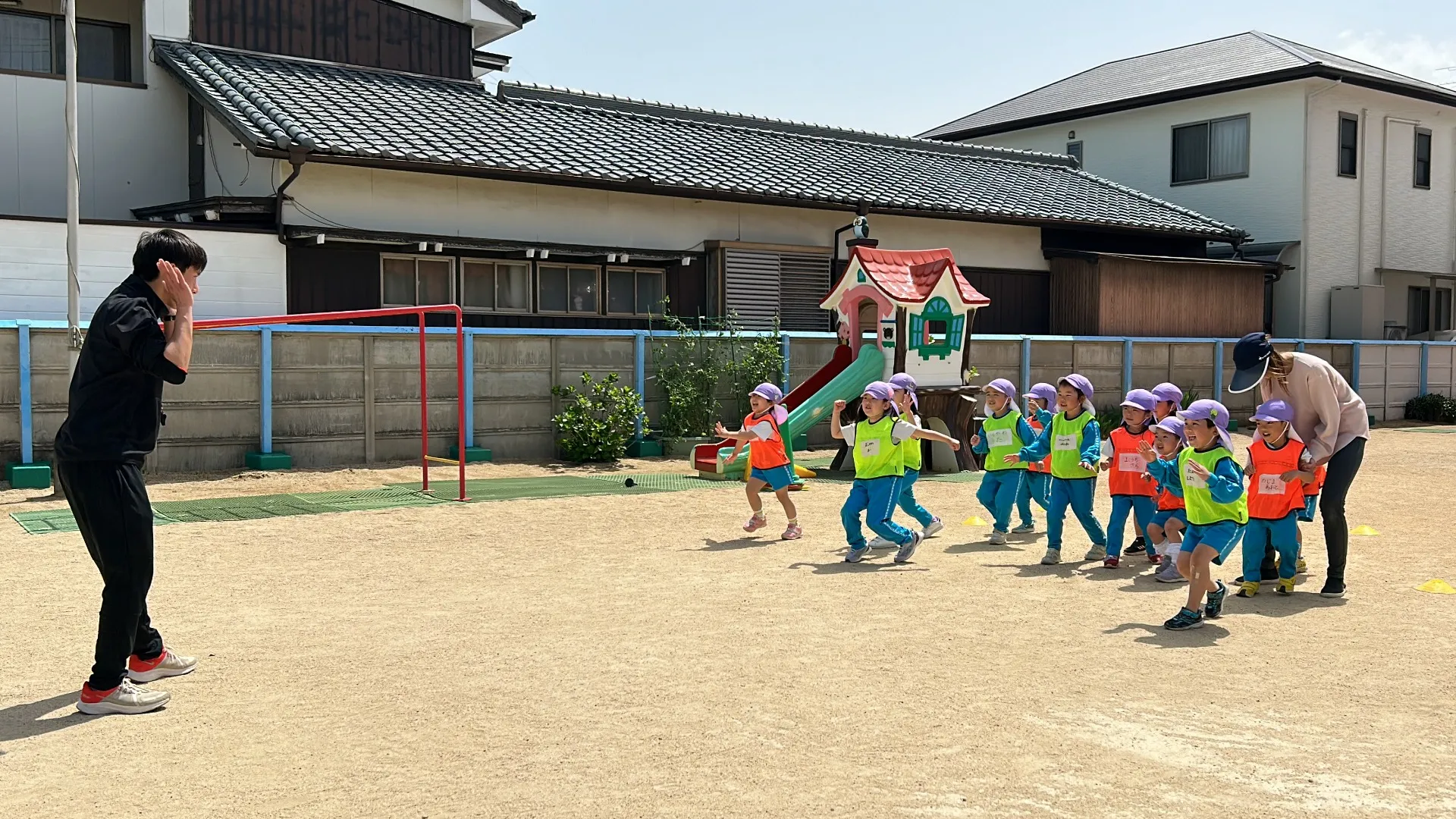 体育教室（きりん組）：４月1６日