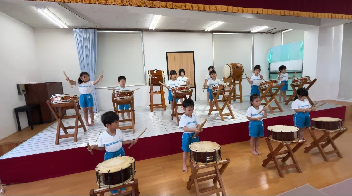 和太鼓教室：きりん組(５月１７日)