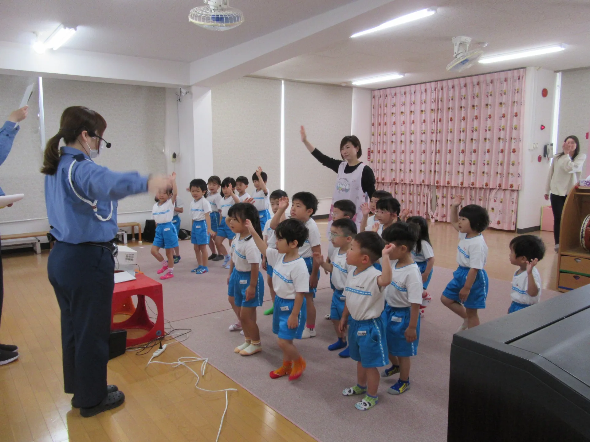 交通安全教室（きりん組）5月15日
