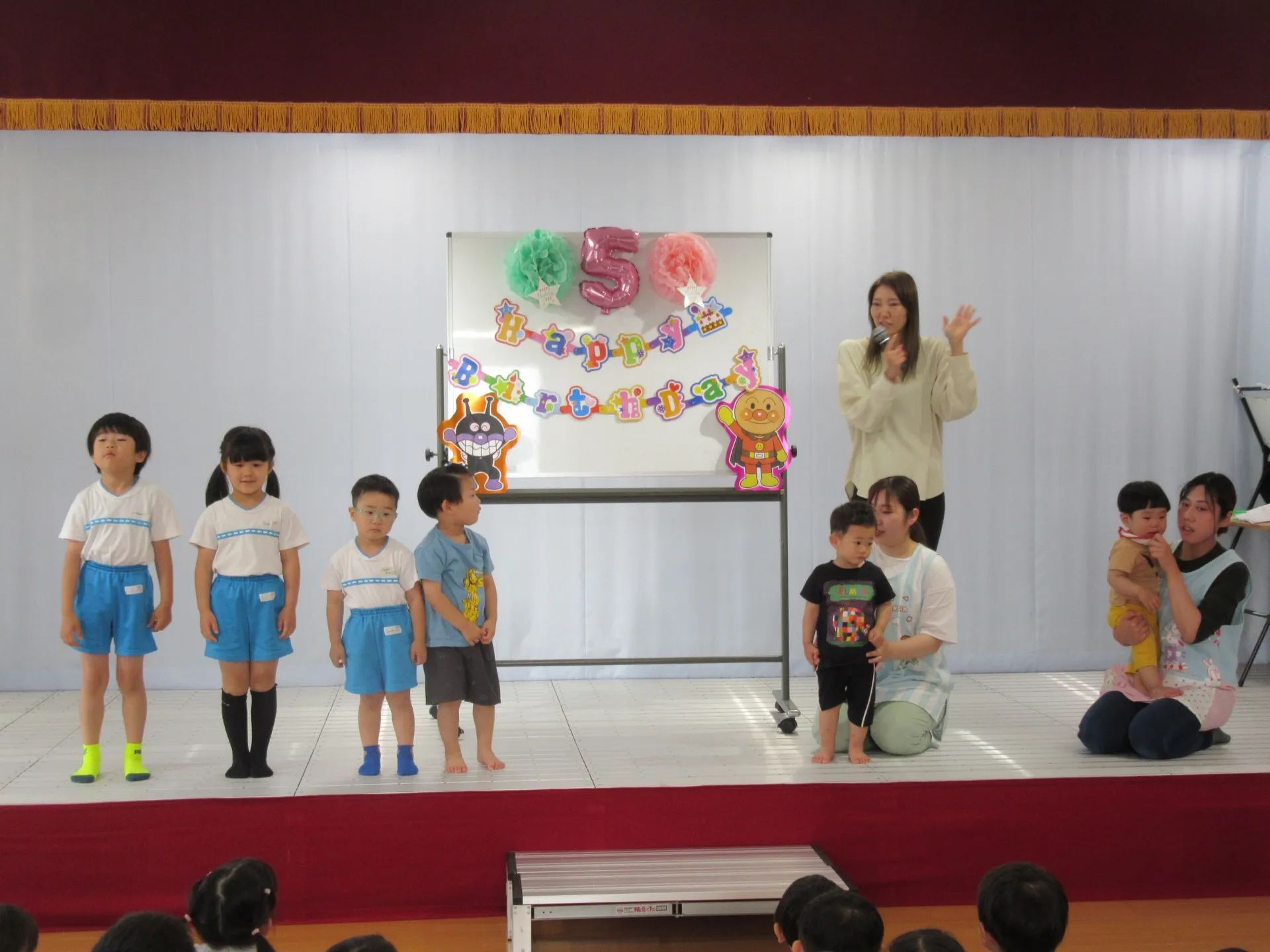 ５月の誕生会：５月２２日