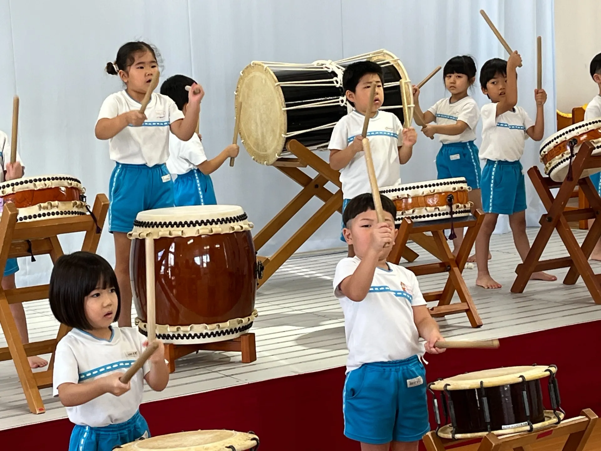 和太鼓教室（きりん組）７月１５日