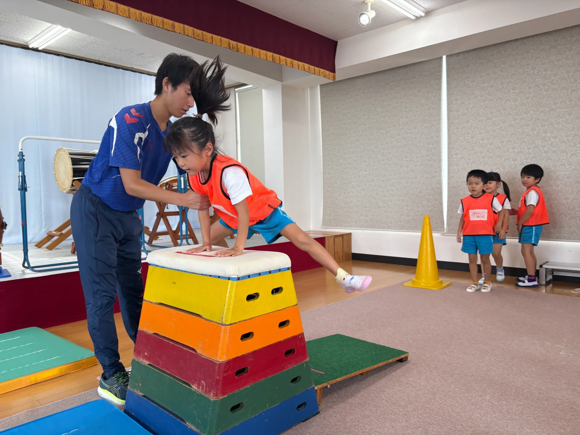 体育教室（きりん組）７月１８日