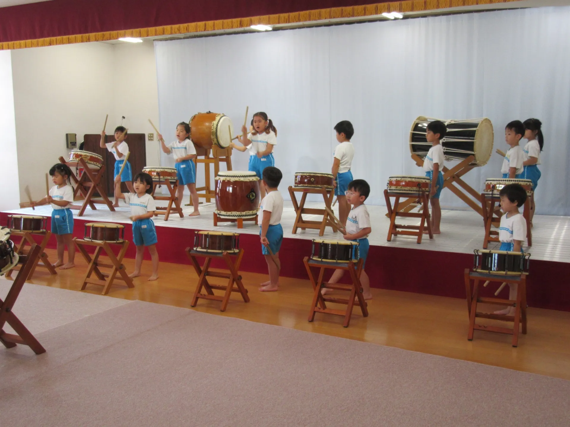 和太鼓教室（きりん組）９月３日