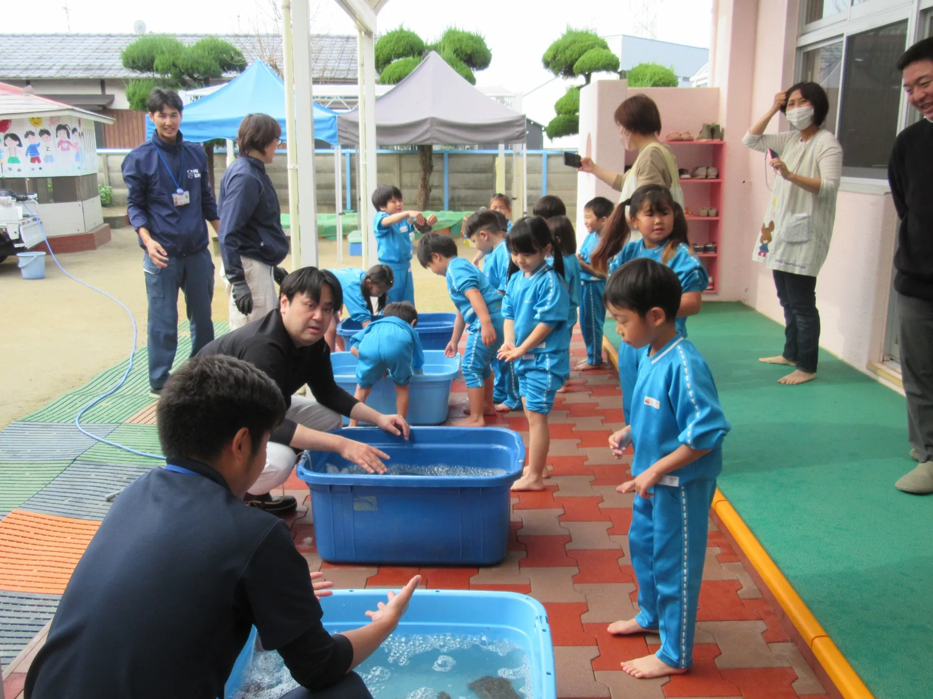 おさかなふれあい体験：12月2日