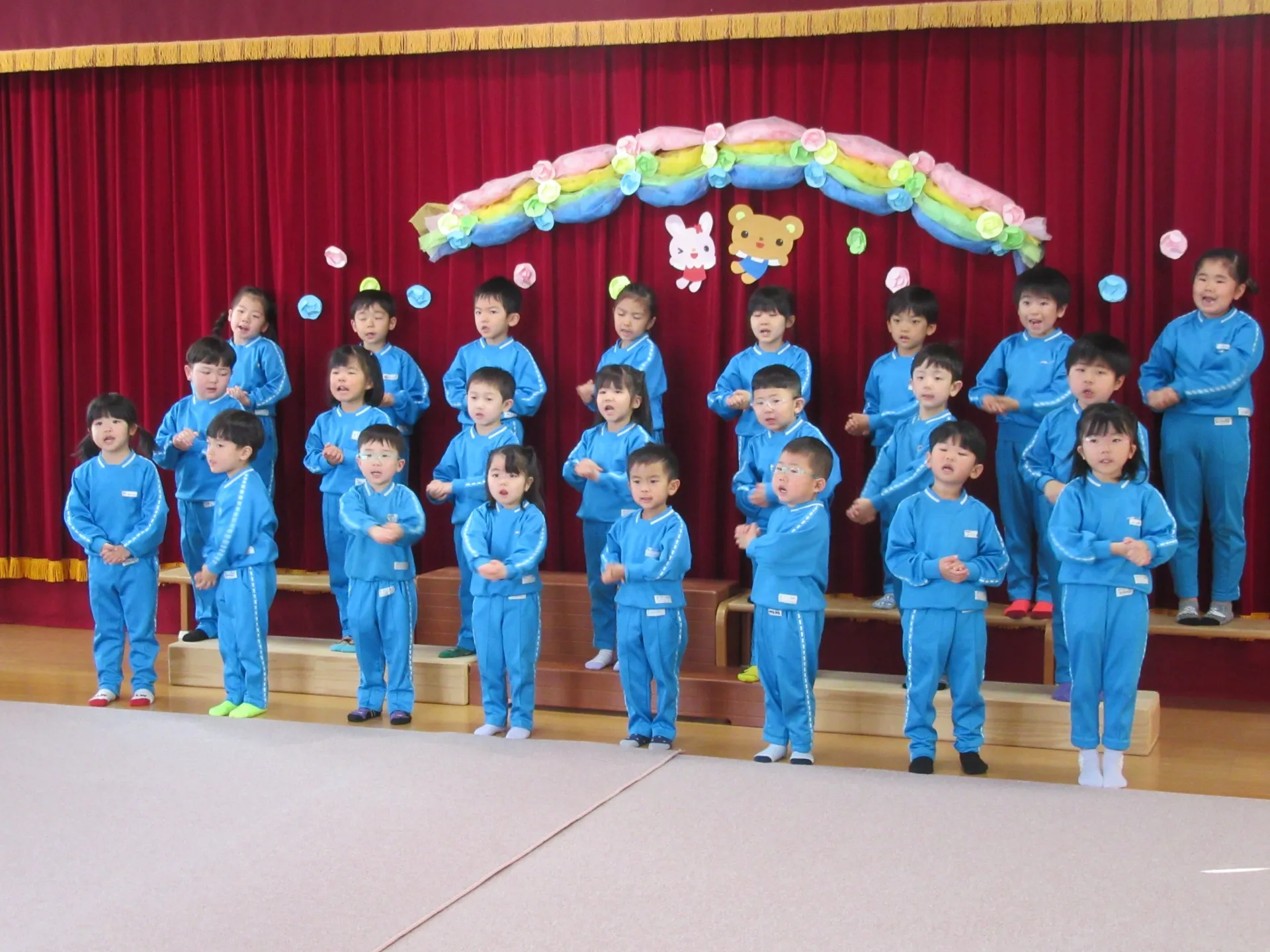 もうすぐ一年生収録（きりん組）１月2９日