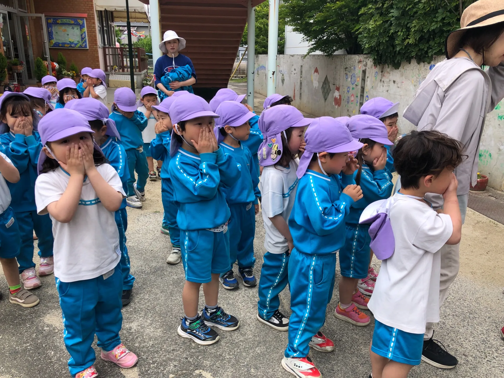 避難訓練（５月８日）