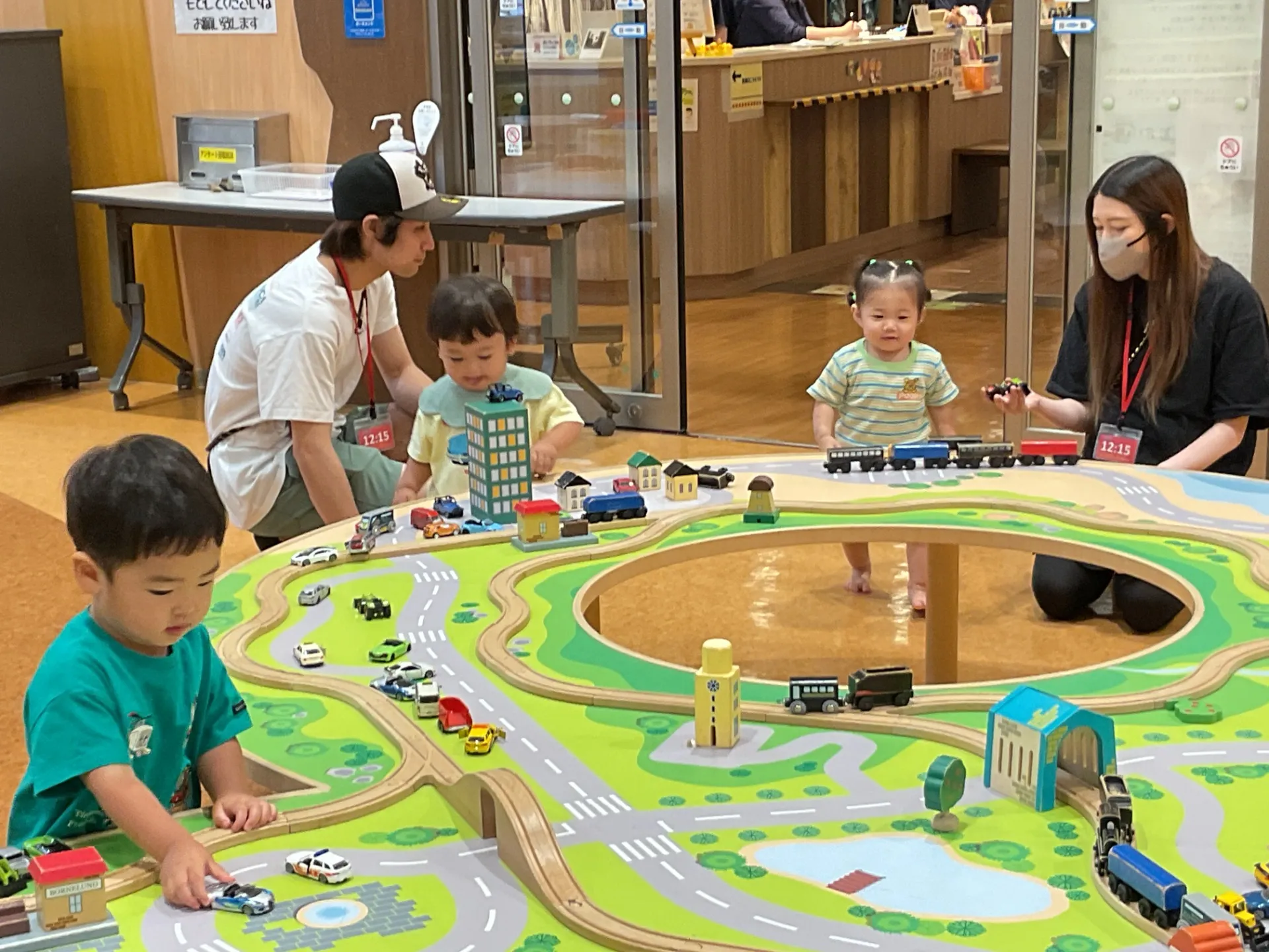 親子遠足(1.2歳児、6月10日)