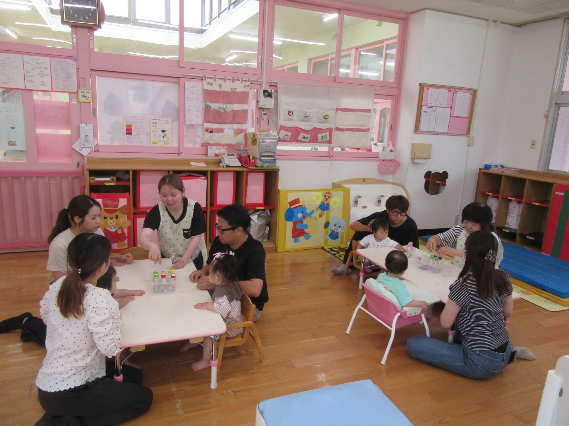 保育参加・育児講座・試食会(0,1歳児:6月26日)