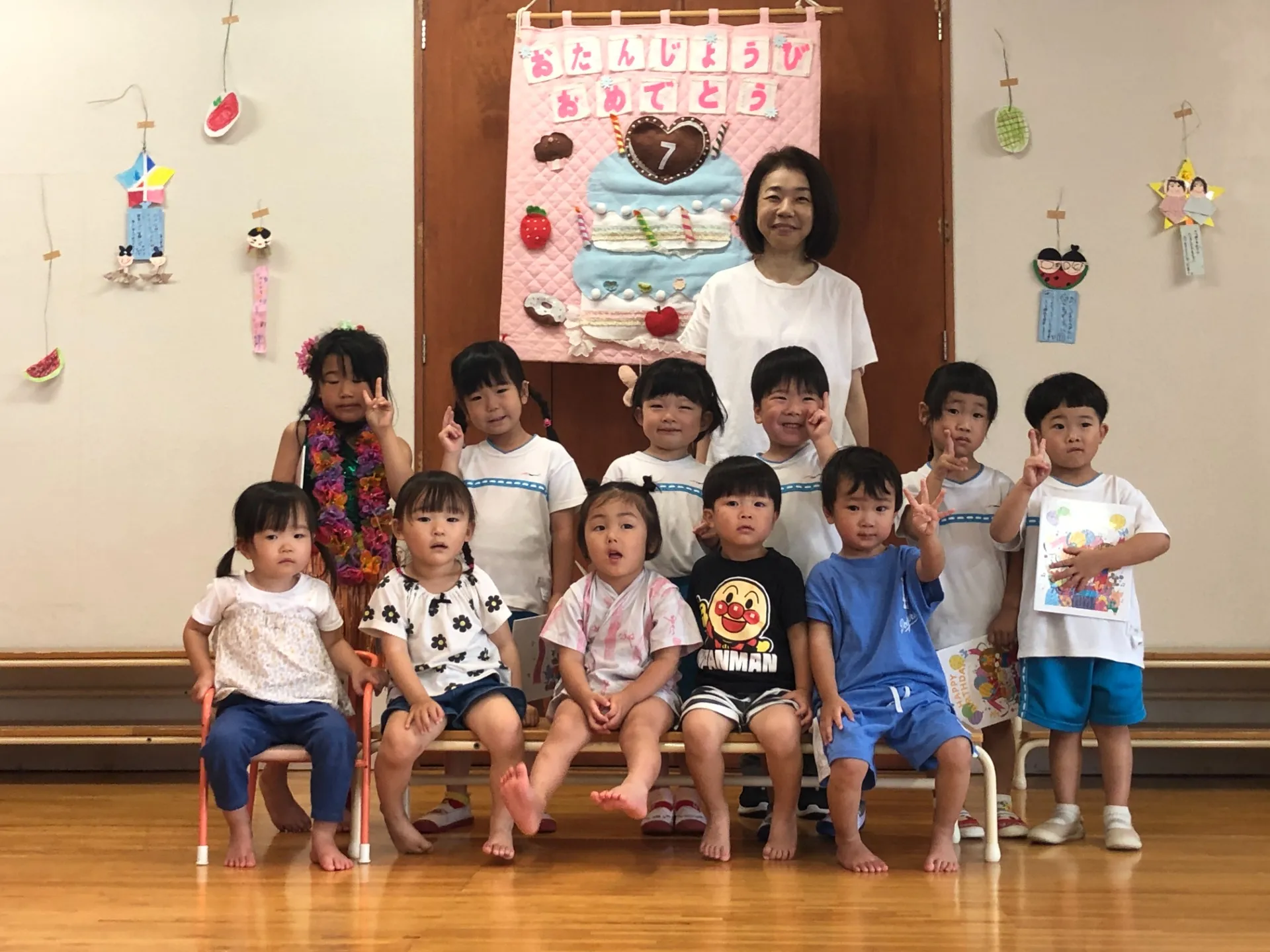 ７月のお誕生会・七夕さま（７月７日）