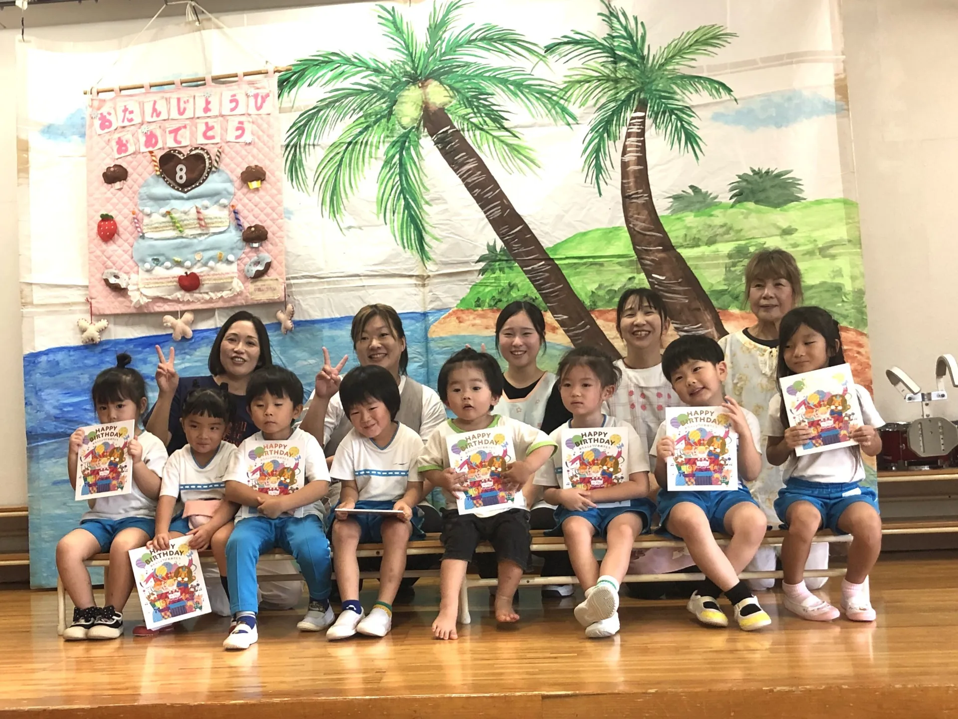 ８月のお誕生会（８月２０日）